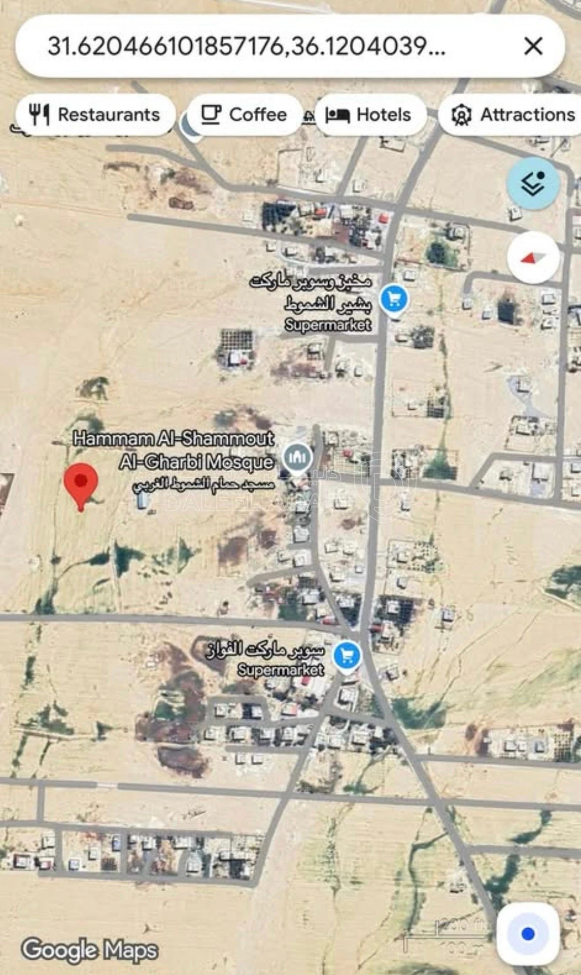أرض في أرض زراعية أستثمارية في الحمام الغربي بسعر مميز  - 12,000 دأ - صورة 3