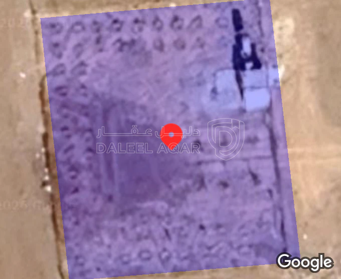 أرض في بعد إشارة السايبر سيتي خلف كازية المناصير  - 28,000 دأ - صورة 1