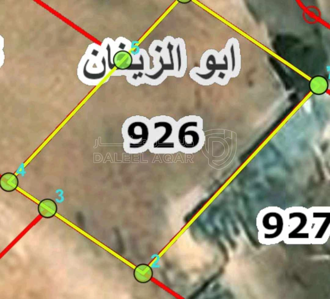 أرض في الزرقاء - ابو الزيغان - قرب شاليه حكايتنا  - 10,000 دأ - صورة 1