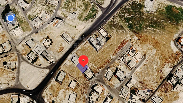 أرض - اول نزول المرقب - مقابل سوبرماركت البلعاوي  - 45000 دأ