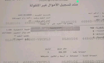 أرض في اربد الحصن راكسه ام الهوا - 70,000 دأ - صورة NaN