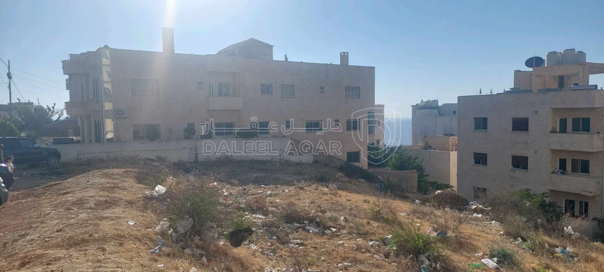 أرض في عمان جبيهة خلف سيفوي جبية ضاحية الإمام الغزالي - 250,000 دأ - صورة 1