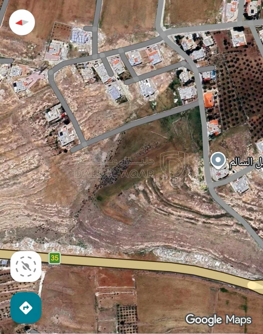 أرض في منطقة طليسا الكرك  - 27,000 دأ - صورة 1