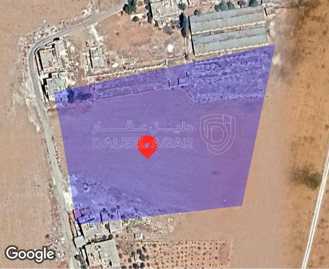 أرض في قطعه ارض المناخر مميزه واصل خدمات  - 90,000 دأ - صورة 1