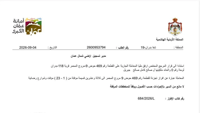 أرض في تبعد3K عن الجامعة العلوم التطبيقيه    - 90,000 دأ - صورة NaN