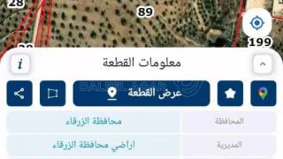 أرض في بيرين الخله بالقرب من قصر النجار - 15,000 دأ - صورة 1