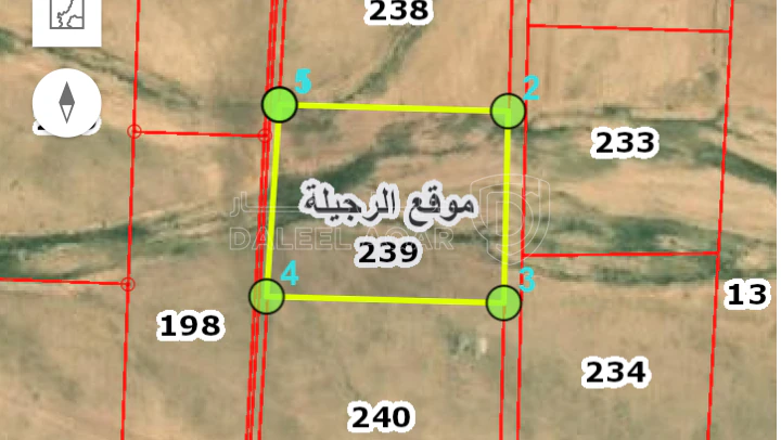 أرض في عمان - أراضي جنوب عمان - ابو الحصاني - الرجيلة - 4,500 دأ - صورة 2