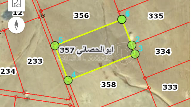 أرض في عمان - أراضي جنوب عمان - ابو الحصاني - الرجيلة - 4,500 دأ - صورة 1