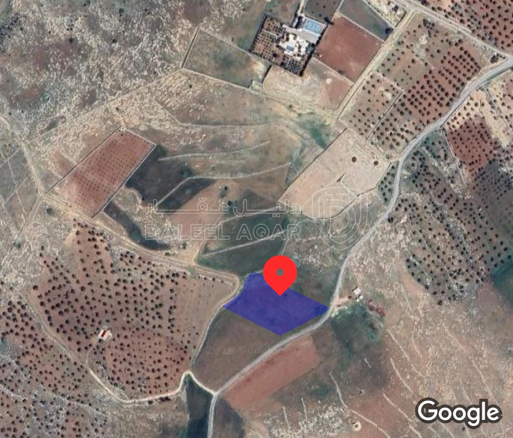 أرض في غرب عمان  حوض ابو السمسم  - 225,000 دأ - صورة 1