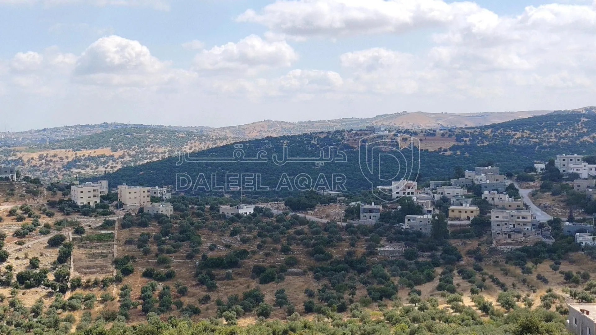أرض في طريق زوبيا تبنه - 50,000 دأ - صورة 1