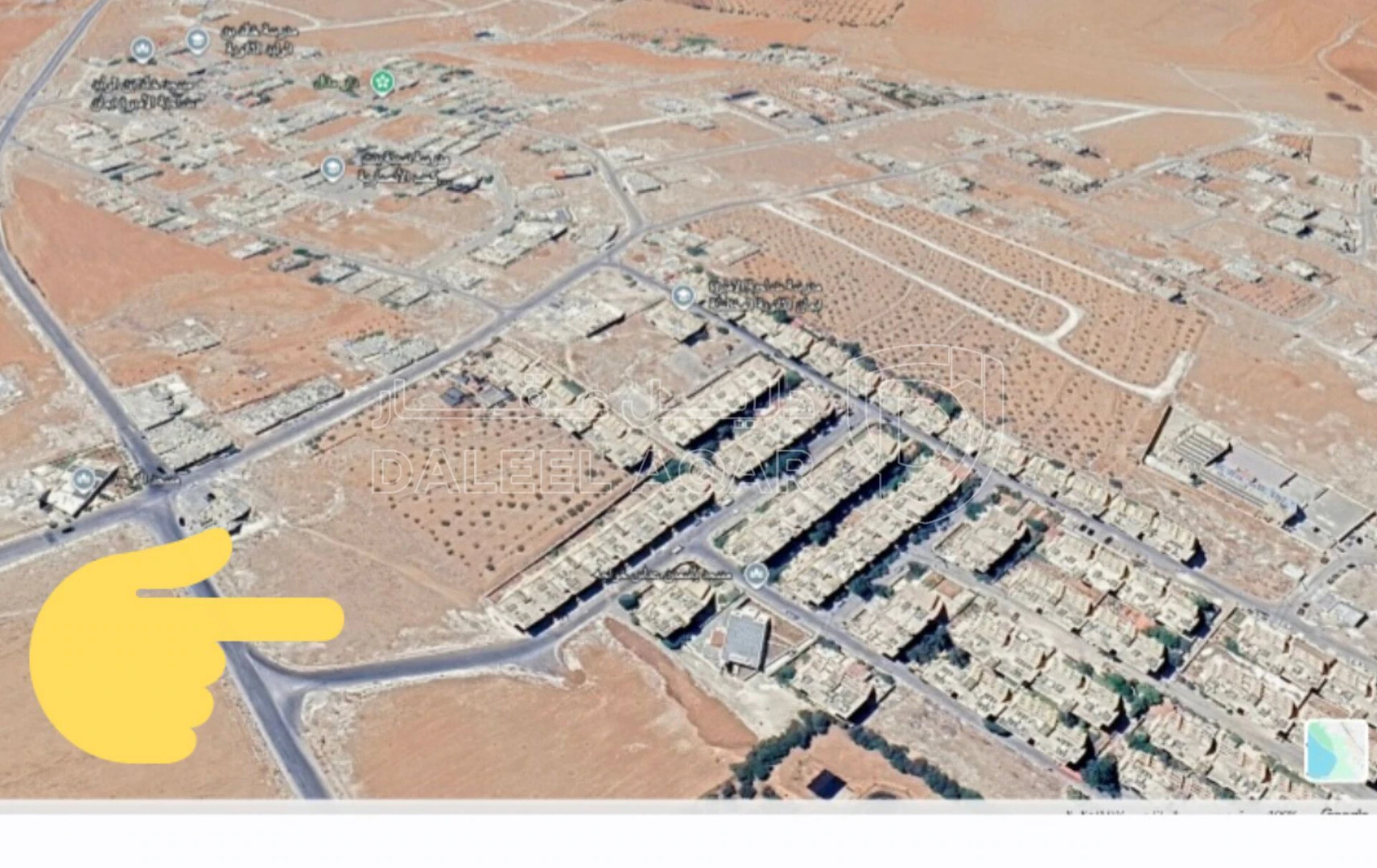 أرض في قرية سالم - 43,000 دأ - صورة 1