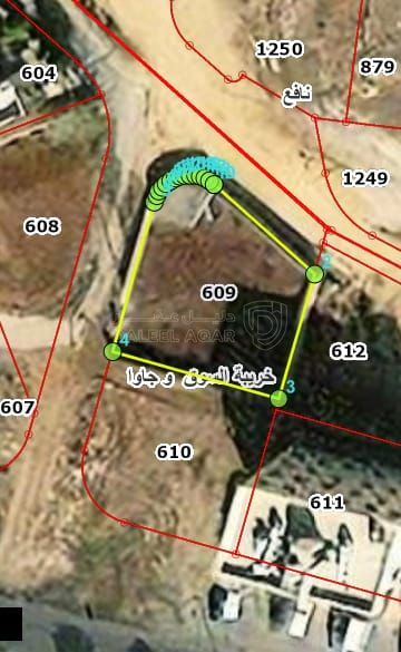 أرض في أرض  للبيع –  جاوا / خريبة السوق - 75,000 دأ - صورة 1
