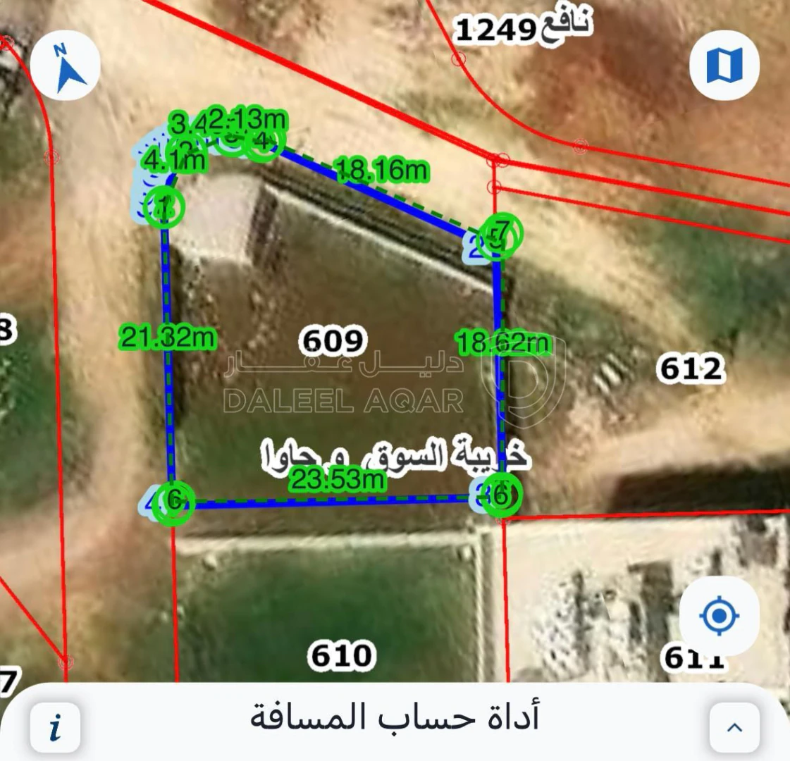 أرض في أرض  للبيع –  جاوا / خريبة السوق - 75,000 دأ - صورة 1