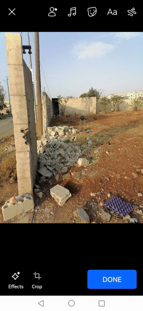 أرض في أرض  للبيع –  جاوا / خريبة السوق - 75,000 دأ - صورة 1