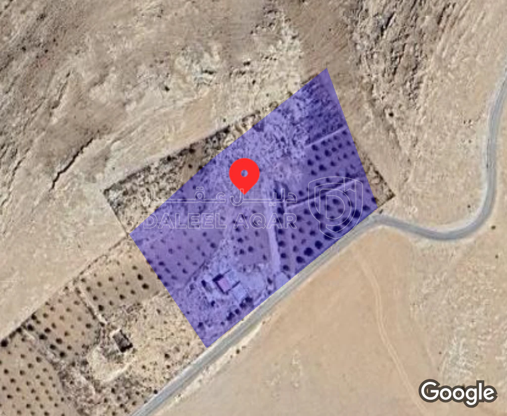 أرض في مادبا ماعين - 75,000 دأ - صورة 1