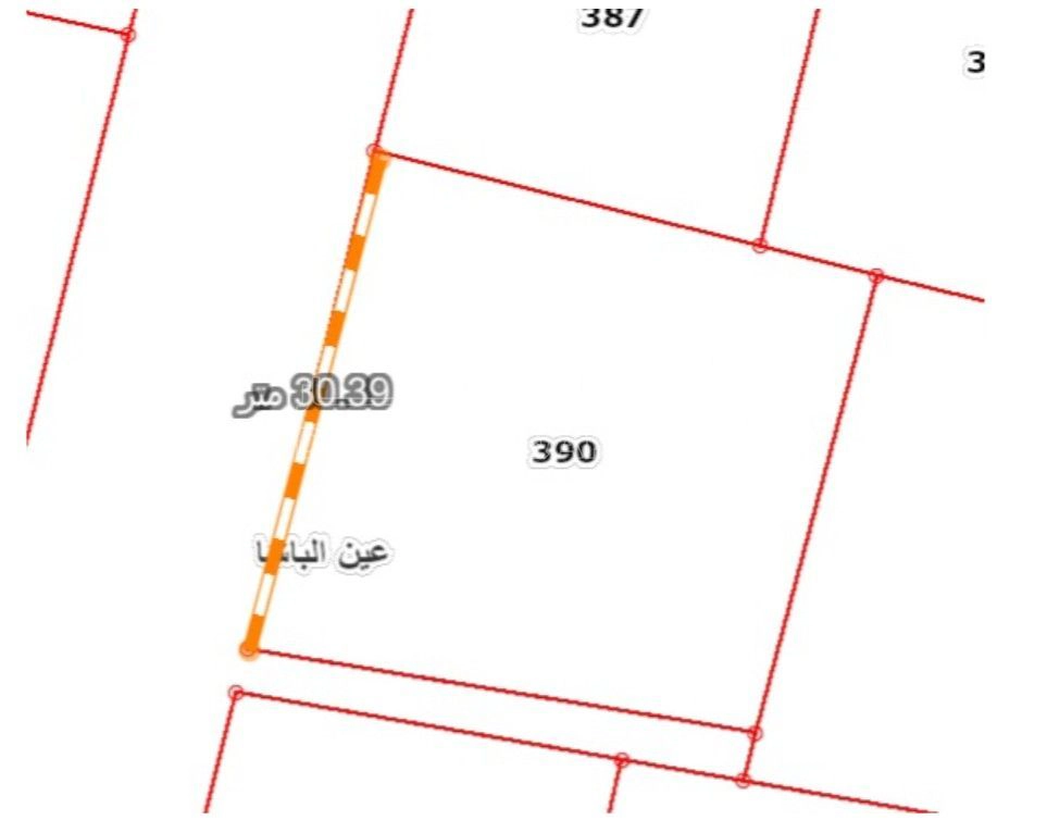 أرض في عين الباشا - 67,000 دأ - صورة 1
