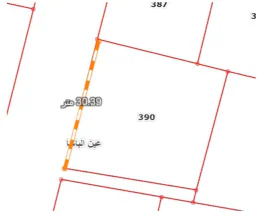 أرض في عين الباشا - 60,000 دأ - صورة NaN