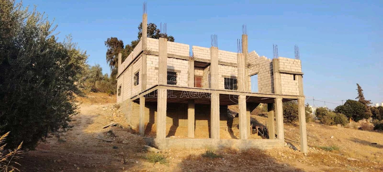 فيلا/منزل في الزرقاء -القنيه مقابل شارع الزرقاء -جرش-اربد  - 58,000 دأ - صورة 3