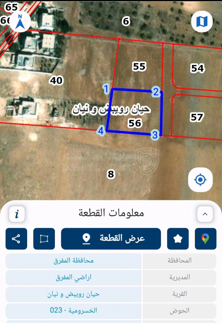 أرض في بلعما  بجانب مسجد سعد بن عباده - في منطقه سكنيه-, - 14,000 دأ - صورة 4