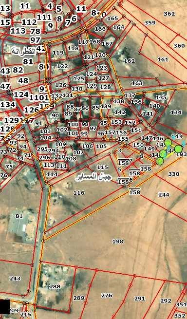 أرض في  القطرانه موقع مميز للاستثمار  - 4,900 دأ - صورة 1