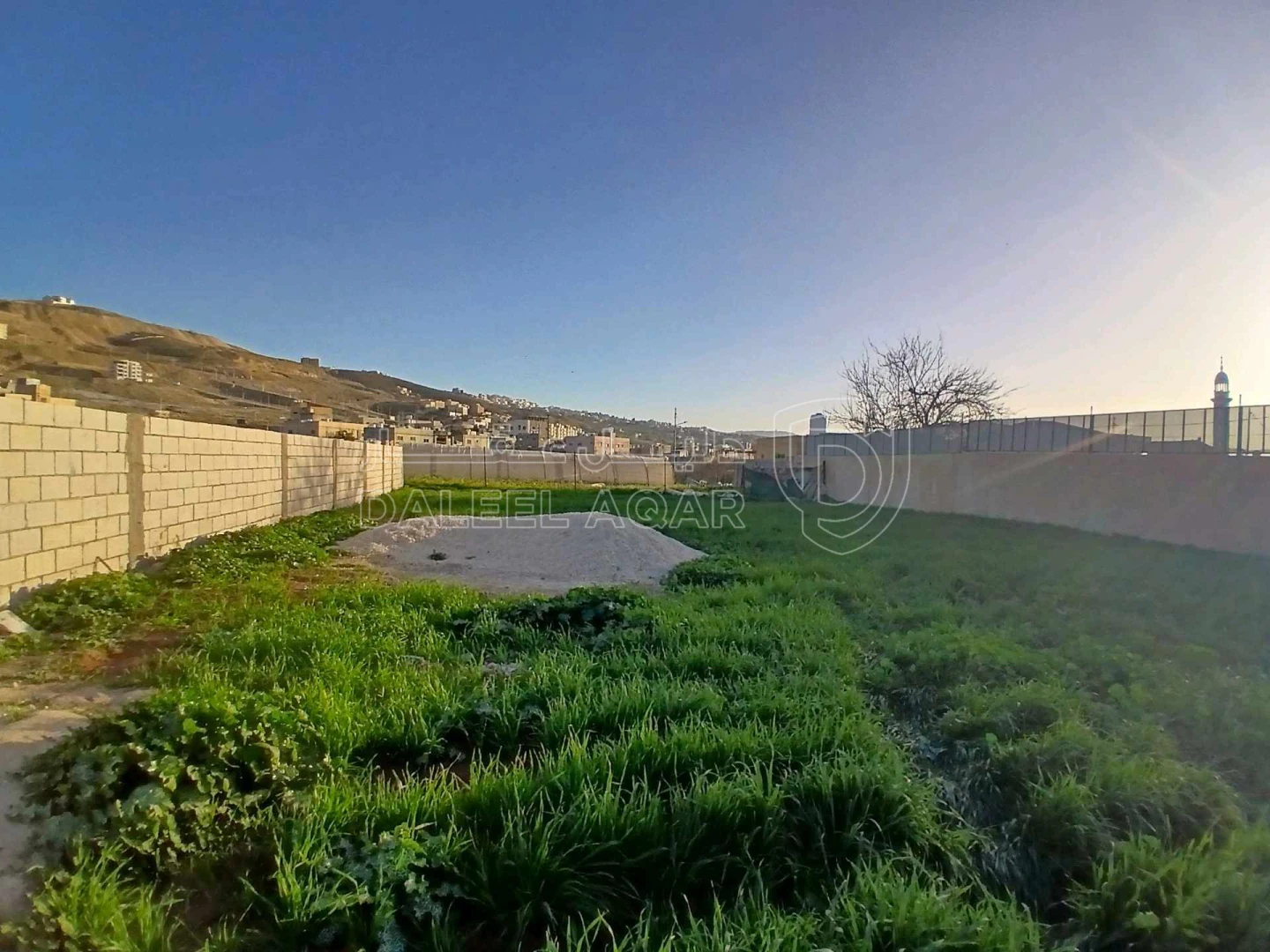 أرض في نص دنم للبيع - 25,000 دأ - صورة 1