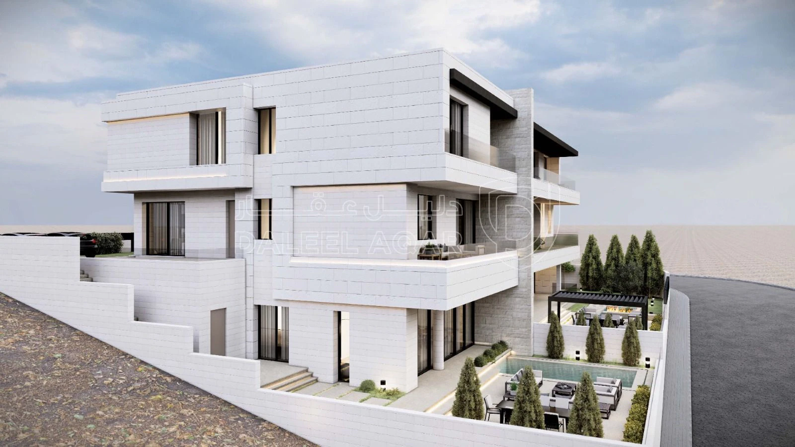 فيلا/منزل في فيلا في دابوق لقطة من المالك تشطيب ملوكي - 770,000 دأ - صورة 1