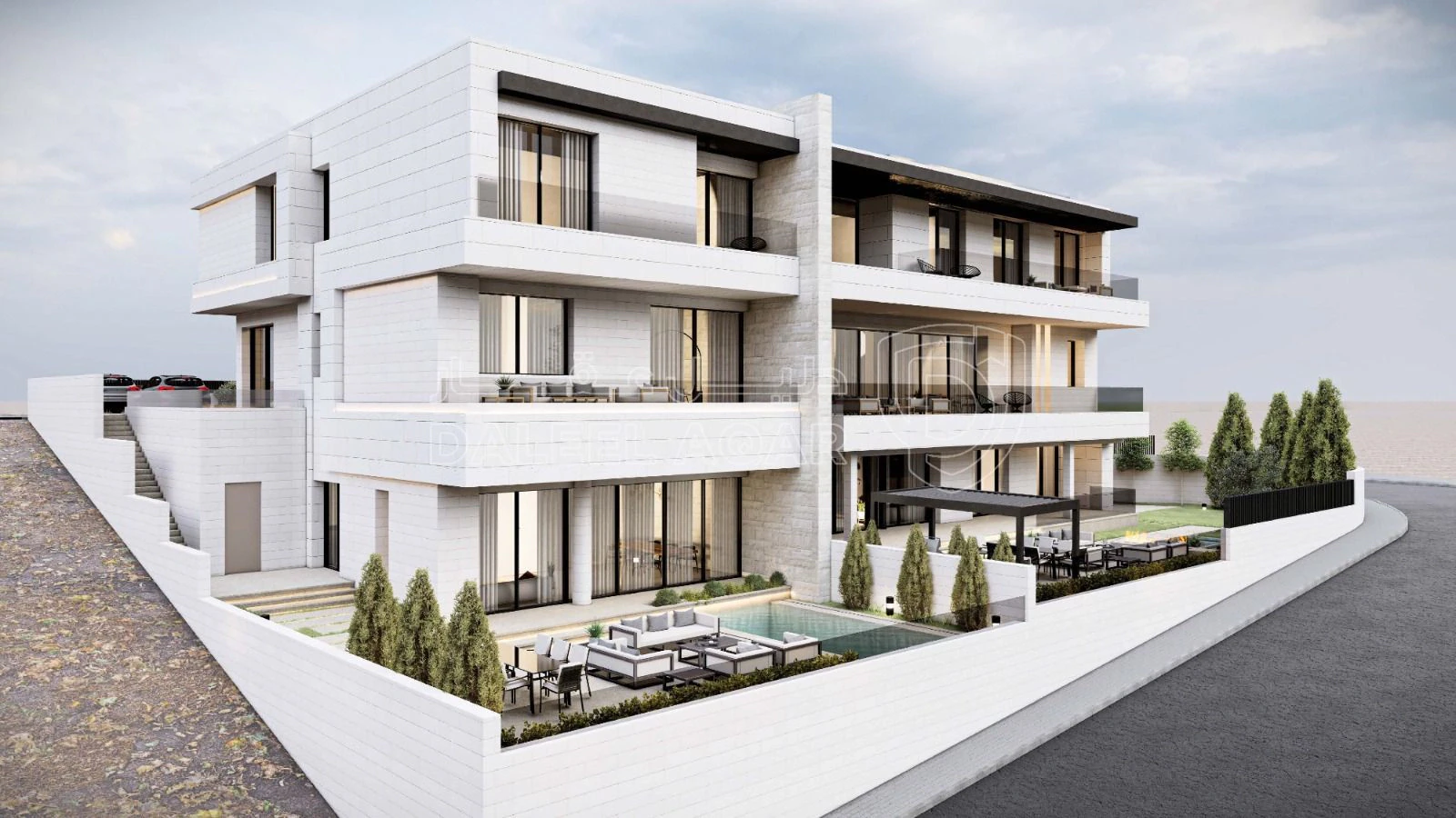 فيلا/منزل في فيلا في دابوق لقطة من المالك تشطيب ملوكي - 770,000 دأ - صورة 1