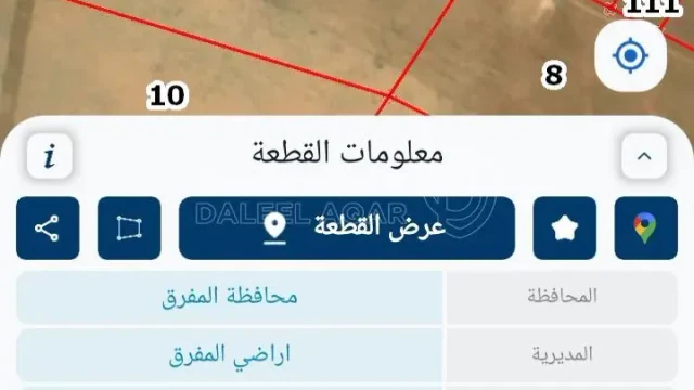 أرض - المفرق ايدون حوض البيار - 75000 دأ