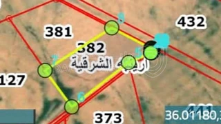 أرض في حوض الحمام  - 34,000 دأ - صورة 1