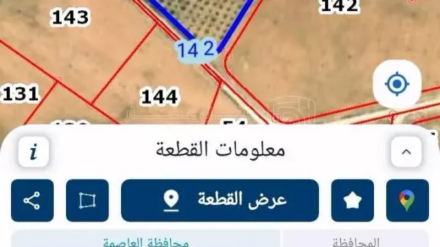 أرض - اراضي جنوب عمان قرية صوفا مشجره زيتون ٥٠٠ ومسيجه - 110000 دأ