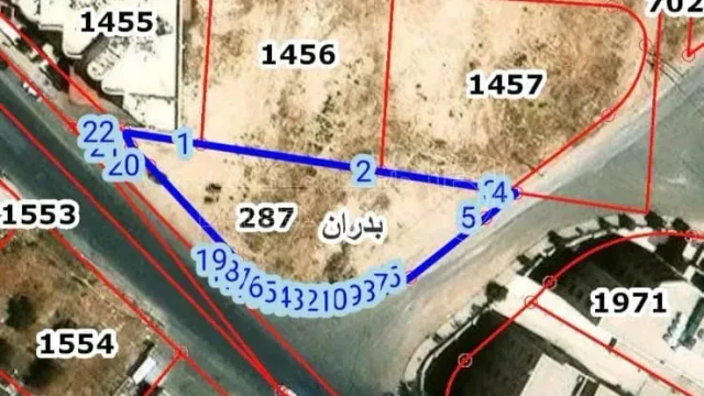 أرض - عمان شفا بدران شارع محمود الكايد - 260000 دأ