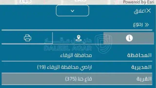 أرض في قطعة ارض للبيع منطقة الحلابات قرب مدينة عمره - 20,000 دأ - صورة 1