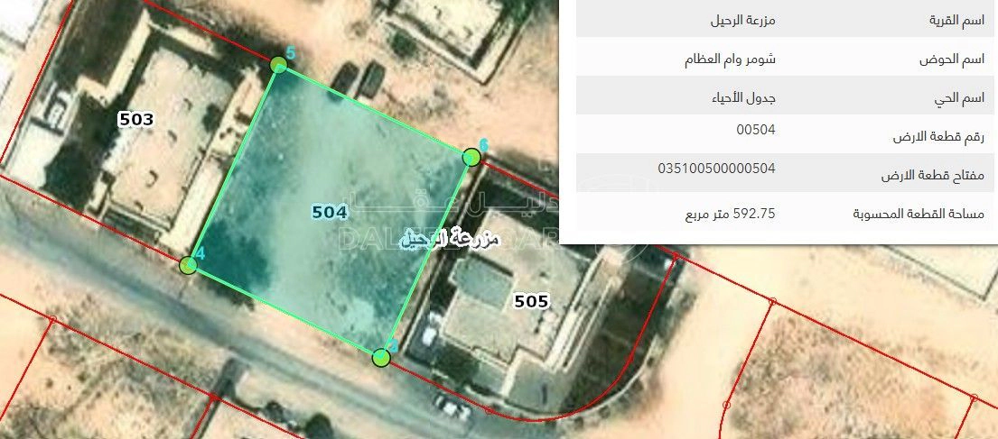 أرض في طريق الزرقاء - بيرين - 35,500 دأ - صورة 1