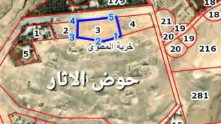 أرض في المفرق نادره  - 40,000 دأ - صورة 1