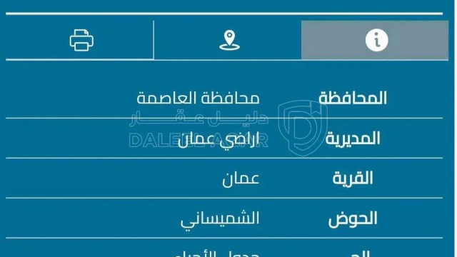 أرض - ارض للبيع مع فيلا في منطقة الشميساني   - 1659000 دأ