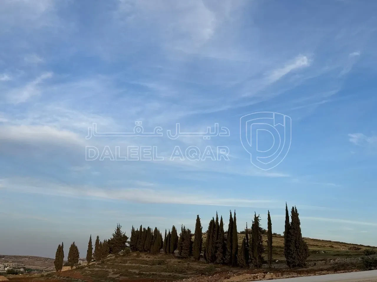 أرض في بلعاس - يبعد 6 دقائق عن طريق المطار - 220,000 دأ - صورة 1