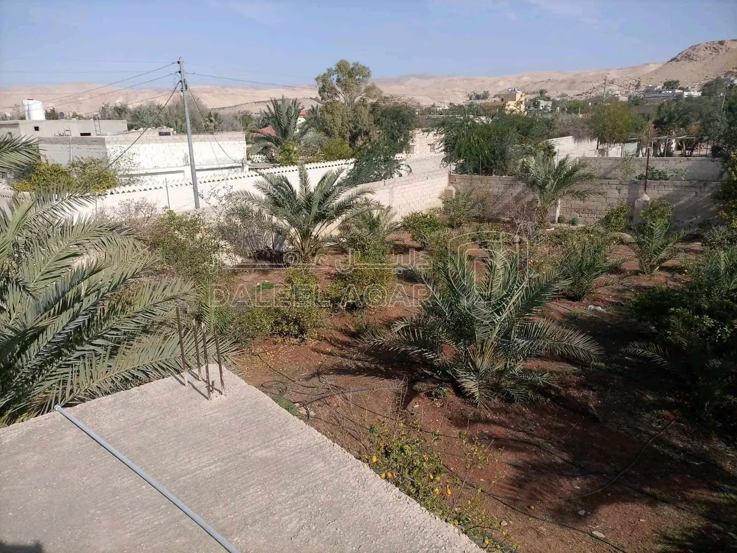 أرض في للبيع قطعتين متجاورتين عليهما سور واحد ٩٧٥ و ٩٧٦ - 50,000 دأ - صورة 1