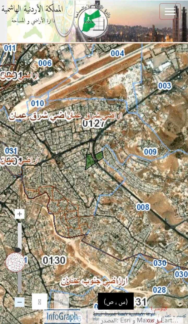 أرض في عمان ماركا شارع الحزام  - 28,000 دأ - صورة 1