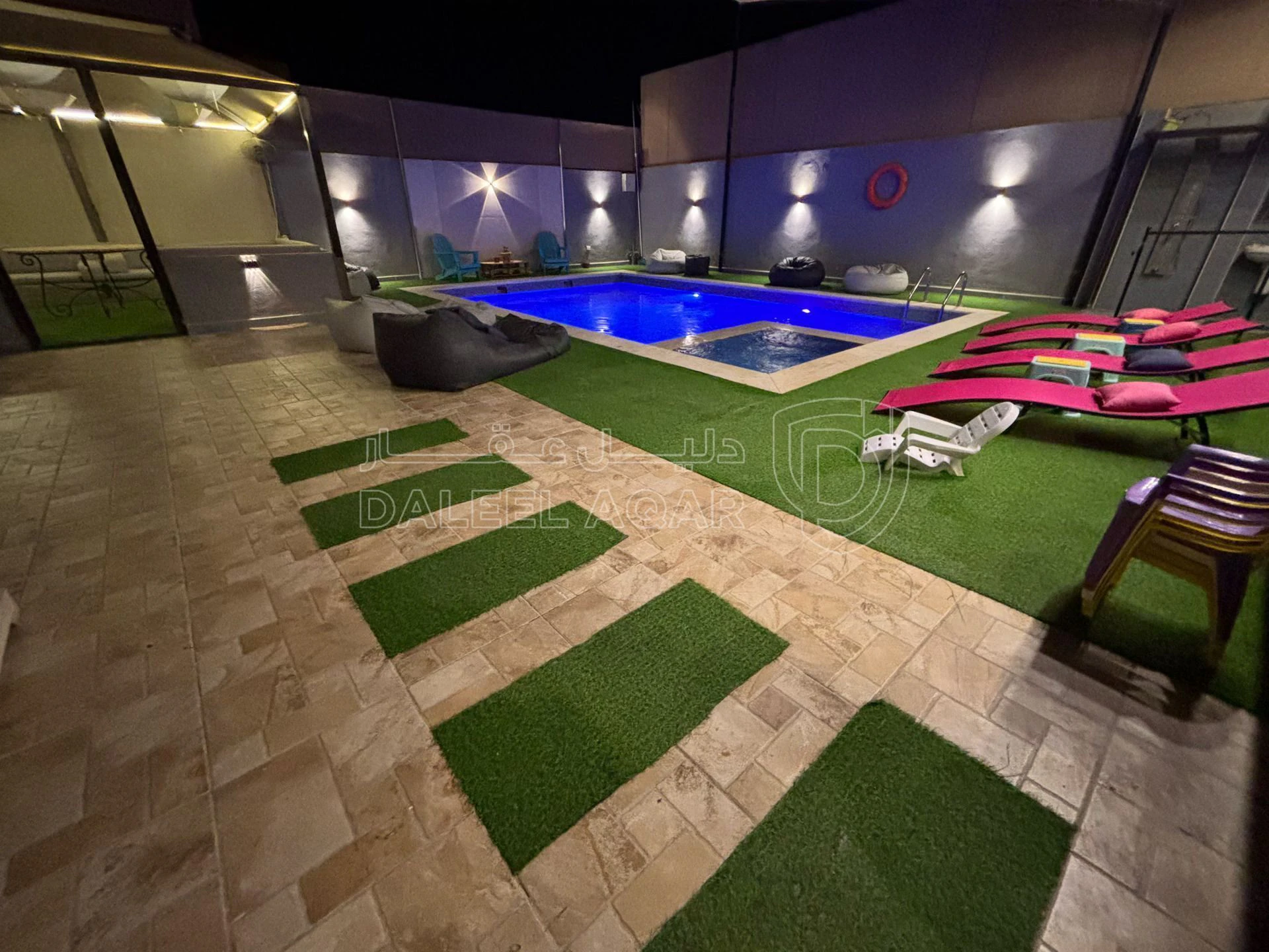 مزرعة/شاليه في semi Vila chalet - 80,000 دأ - صورة 12