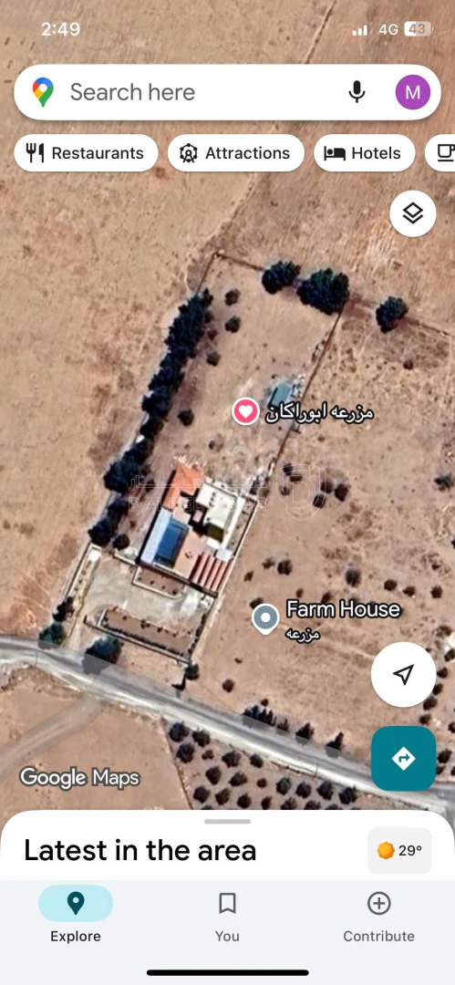 مزرعة/شاليه في مادبا /مليح  - 125,000 دأ - صورة 1