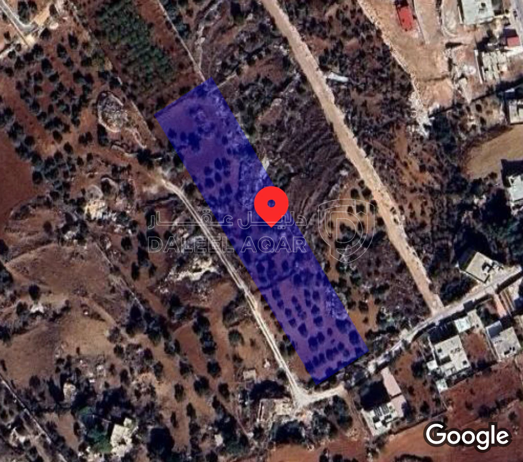 أرض في ارض مكان مميز وجميل مع إطلالة خلابة في عبادة - 100,000 دأ - صورة 1