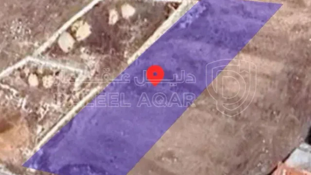 أرض في الزهور  - 80,000 دأ - صورة 1