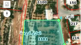 أرض في عمان ناعور  - 383,000 دأ - صورة 1
