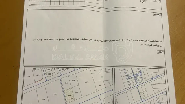 أرض - ش زهران بين السابع و الثامن - 1200000 دأ
