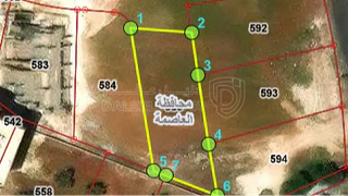 أرض - عمان البنيات  - 185000 دأ