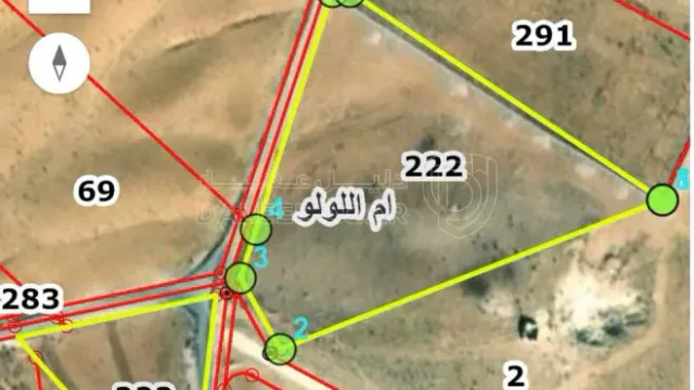 أرض في ام لولو - 28,875 دأ - صورة 1