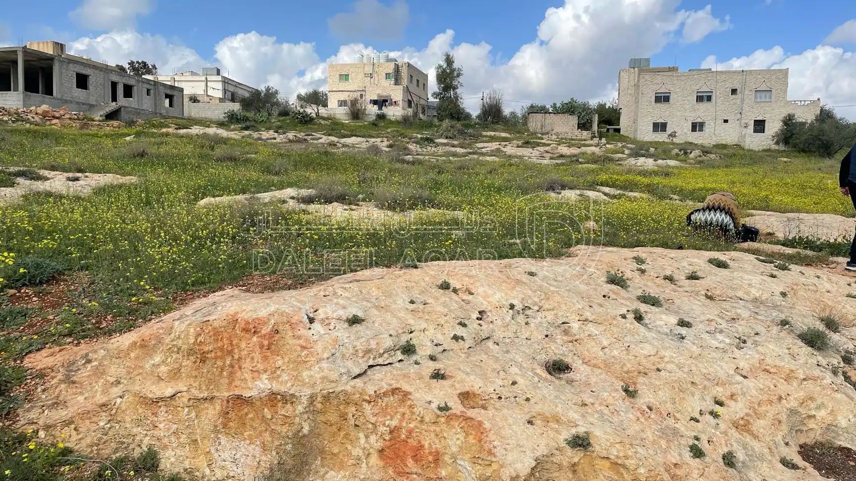 أرض في اربد حور بالقرب من مدرسة حور الأساسية - 20,000 دأ - صورة 1