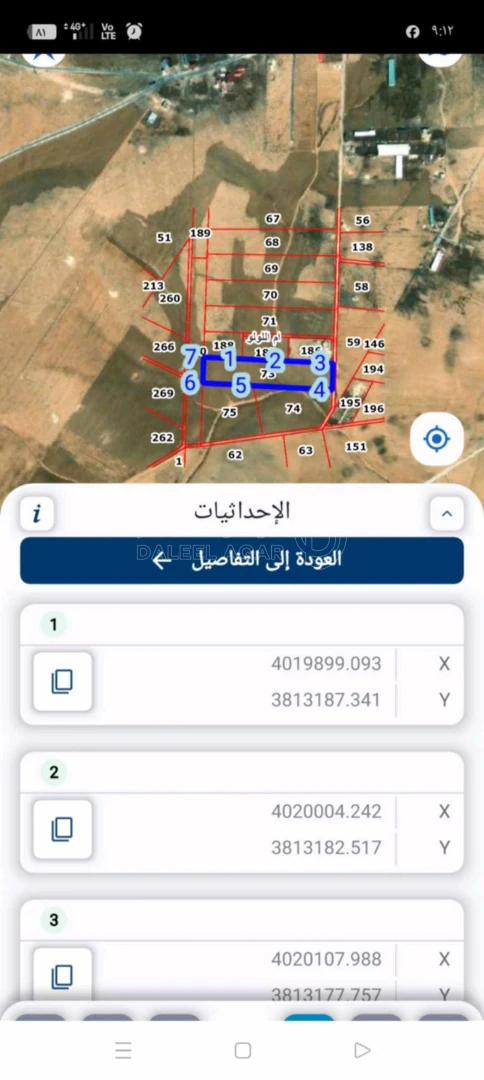 أرض في المفرق المنشية - 15,000 دأ - صورة 1