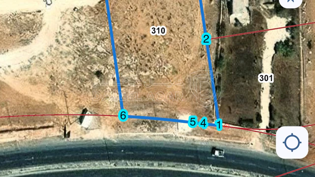 أرض في بيرين الشارع الر ئيسي  - 245,000 دأ - صورة 1