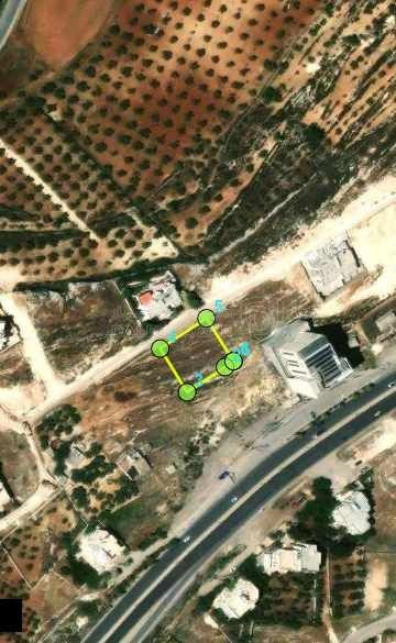 أرض في ناعور اول شارع القدس طريق البحر الميت - 204,000 دأ - صورة 1